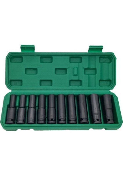 10 Adet 8-24MM 1/2 Elektrikli Anahtar Soketi Pnömatik Soket Altıgen (Yurt Dışından)