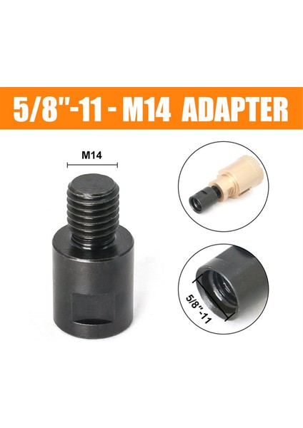 Açı Taşlama Makinesi Adaptör Dönüştürücü 5/8 Inç-11 Ila M14 (Yurt Dışından)