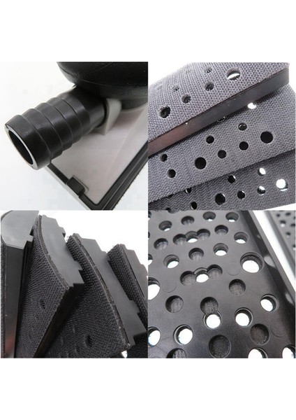 200 x 70MM Zımpara Bloğu Vakumlu El Zımparası Sünger Ped Tozsuz (Yurt Dışından)