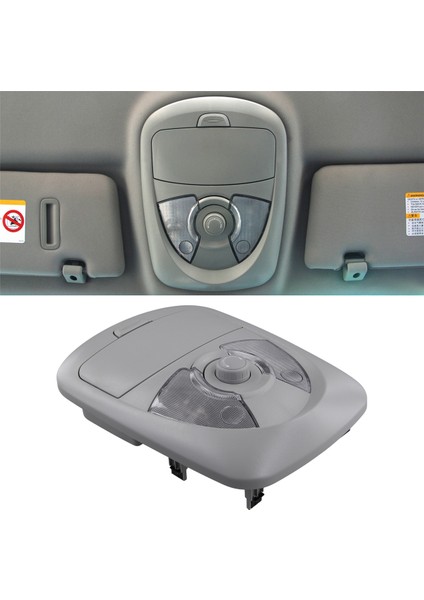 Saıc Roewe W5 Araba Okuma Işığı Iç Mekan Tavan Işığı Tavan Işığı Üst Konsol Montajı Gözlük Kutusu 10065213-ASA (Yurt Dışından)
