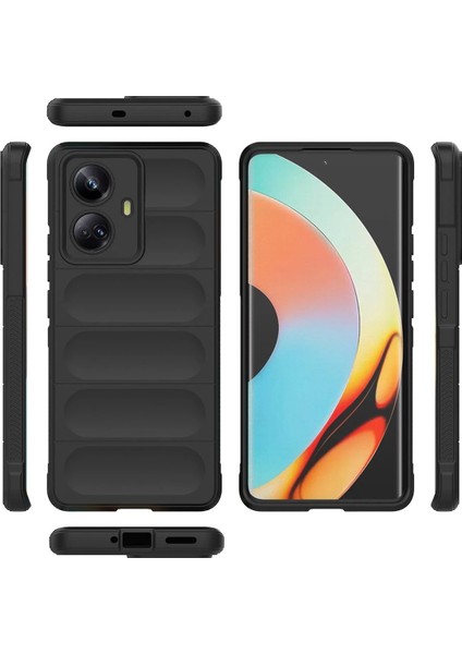 Realme 10 Pro 5g Kılıf Optimum Silikon - Mor Bstmy