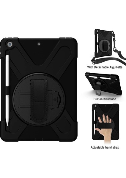Ipad 5 Air 9.7 Kılıf Amazing Tablet Kapak - Siyah Bstmy
