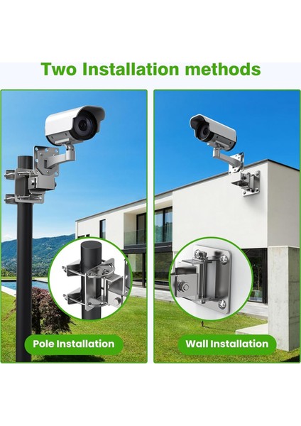 2 Paket Evrensel Duvar/direk Montaj Direği Montaj Braketleri U-Cıvata ile (Yurt Dışından) modelleri