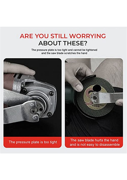 3 Adet Açı Taşlama Makinesi Soket Anahtarı, Çelik Taşlama Makinesi Soket Anahtarı Adaptörü (Yurt Dışından) indirimleri