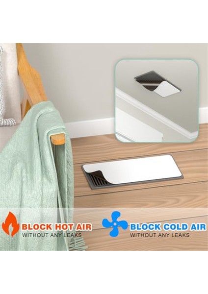 Ev Için 8 Paket Manyetik Havalandırma Kapağı 5.5X12IN Manyetik Zemin Kaydı (Yurt Dışından) fırsatları