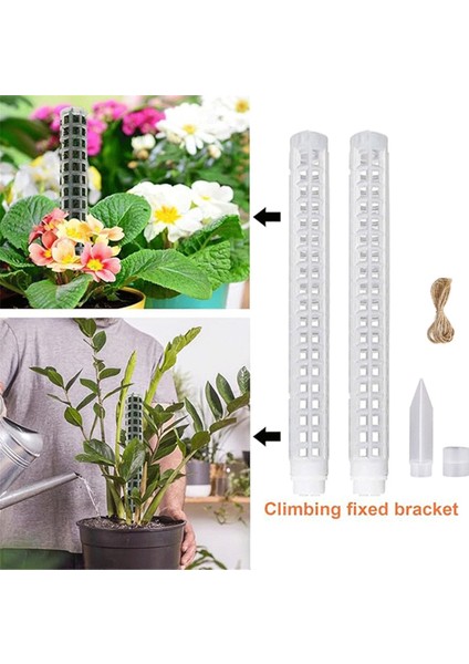 Plastik Yosun Direği, 25 Inçe Kadar Uzatılmış, Bitkiler Için Yosun Direği, B (Yurt Dışından) fiyatları