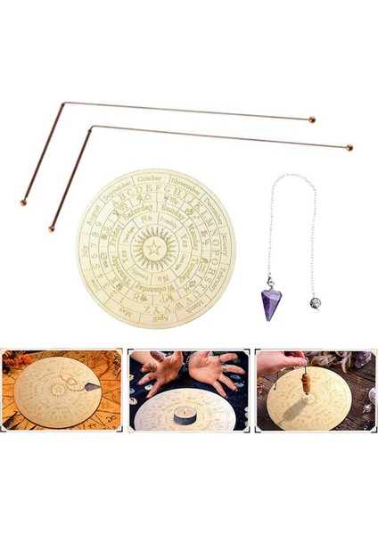 Bakırlar Kehanet Çubukları Seti Kehanet Çubukları + Sarkaçlar + Kehanet Matı (Yurt Dışından) fırsatları