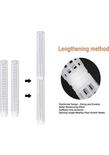 Plastik Yosun Direği, 25 Inçe Kadar Uzatılmış, Bitkiler Için Yosun Direği, A (Yurt Dışından) modelleri