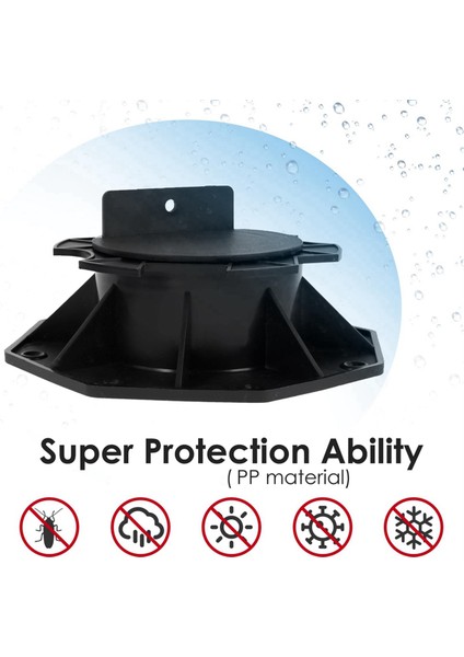Omurga Montaj Tabanı Çerçevesi Ayarlanabilir Omurga Desteği Taban (60-140MM) (Yurt Dışından)