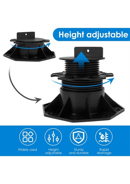 Omurga Montaj Tabanı Çerçevesi Ayarlanabilir Omurga Desteği Taban (60-140MM) (Yurt Dışından)