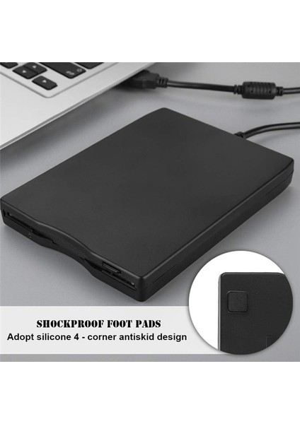 USB Disket Okuyucu Sürücü 3.5 Inç 7 8 2000 Xp Vista Pc Için (Yurt Dışından)
