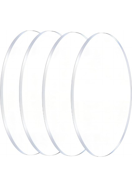 Yuvarlak Akrilik Levhalar 8 Inç Çap 1/8 Inç Kalınlık Işaretler, Kendin Yap El Sanatları Için (Yurt Dışından)