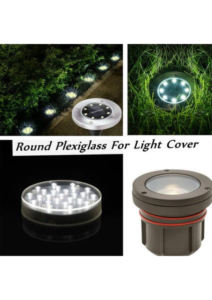 Yuvarlak Akrilik Levhalar 8 Inç Çap 1/8 Inç Kalınlık Işaretler, Kendin Yap El Sanatları Için (Yurt Dışından) fırsatları