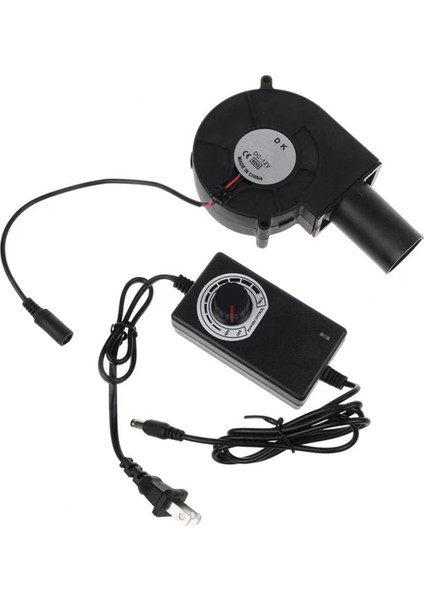 Metal Fan Barbekü Üfleyici Kömür Soğutma Soğutucu Fan Abd Fişi (Yurt Dışından)