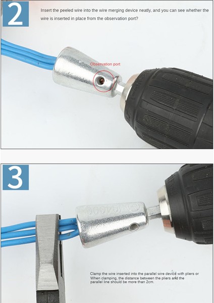 Elektrikçi Büküm Birleştirme Telini Elektrikli Matkaplar Için Paralelleştirme Terminali (Yurt Dışından) fırsatları