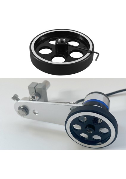 300MMX10MMX18MM Alüminyum Kauçuk Ölçüm Kodlayıcı Metre Tekerleği (Yurt Dışından) fırsatları