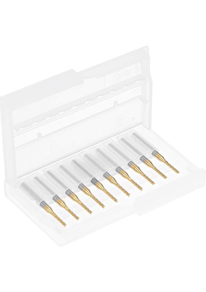 Pcb Makinesi Için 10 Adet Titanyum Kaplama Karbür, 1/8 Inç Şaft 1.6mm (Yurt Dışından) indirimleri