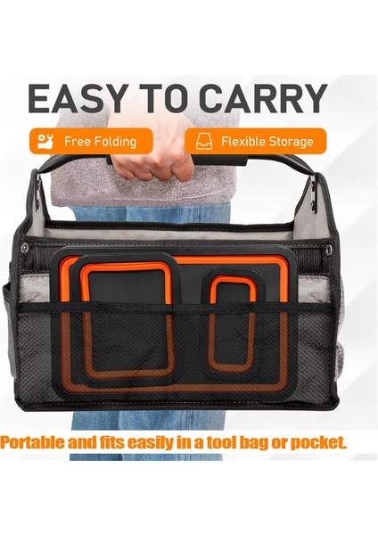 3 Farklı Boyutta Katlanabilir Silikon Manyetik Alet Tepsisi (Yurt Dışından) fırsatları