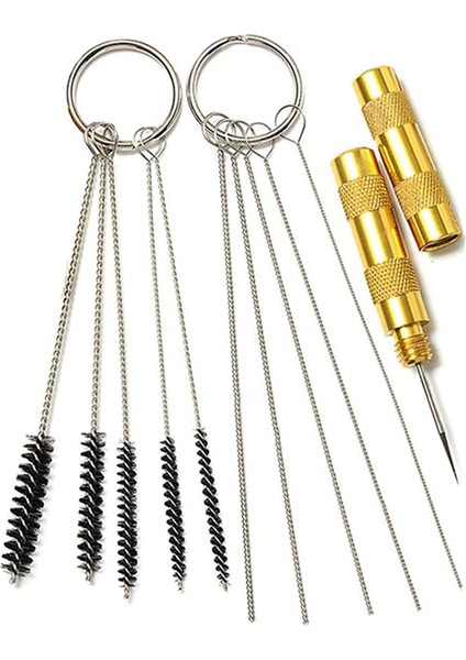 Airbrush Temizleme Seti Sprey Temizleme Onarım Alet Seti (Yurt Dışından)