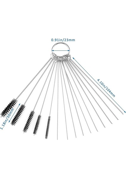 Airbrush Temizleme Seti Sprey Temizleme Onarım Alet Seti (Yurt Dışından) fırsatları