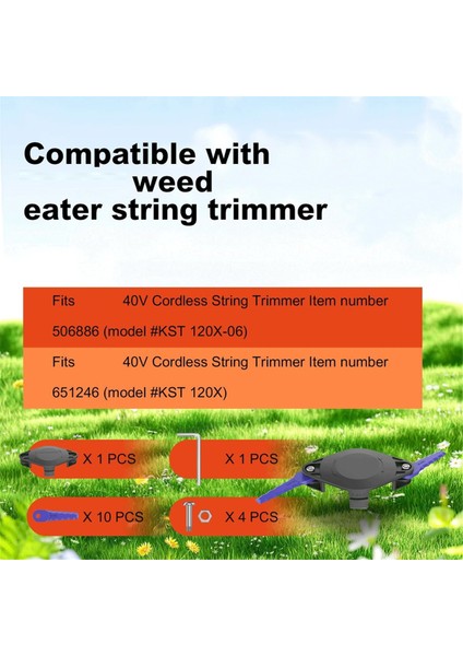 KST120X-06'YA Uygun KST120X Trimmer Bıçağı ve Kapak Takımı (Yurt Dışından) indirimleri
