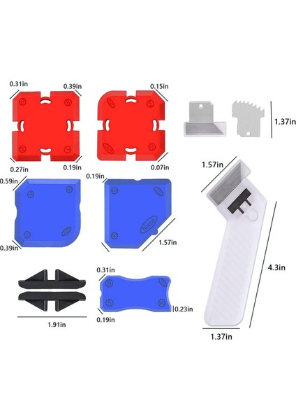 11 Parça Set, Profesyonel Kalafatlama Alet Seti, Silikon Kalafatlama Alet Seti (Yurt Dışından) modelleri
