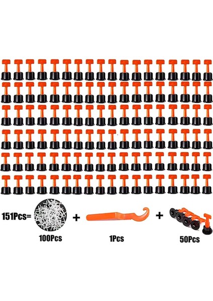 50 Set Fayans Düzeltme Sistemi Seti Fayans Düzeltme Aparatı ve Özel Anahtarlar (Yurt Dışından) indirimleri