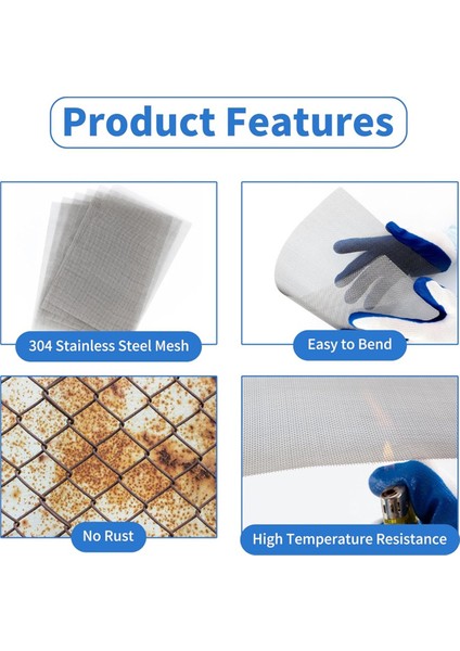 6 Adet Tel Örgü Ekran, 20 Örgü Paslanmaz Çelik Örgü, Kendin Yap Projeleri Için (Yurt Dışından) modelleri