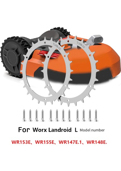 Landroid L Için Robotik Biçme Makinesi Çekişi Geliştirilmiş Yardımcı Tekerlekler (Yurt Dışından) indirimleri