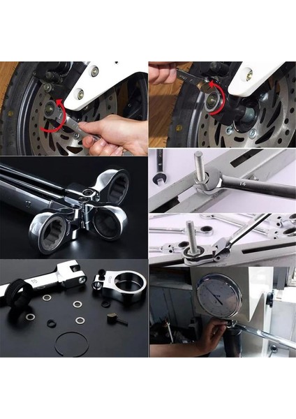 180 Derece Dönebilen Cırcırlı Anahtar Makinesi Tamir Aleti (Yurt Dışından)