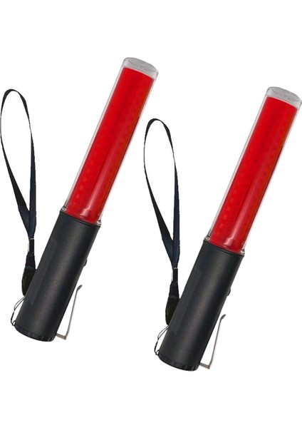 Trafik Sopaları, Trafik Kontrol Çubuğu, Emniyet Işıklı Sopalar, 26CM, 2 Adet (Yurt Dışından)