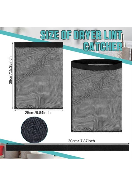 Havalandırma Için Toz Lint Torbası Dış Kurutma Makinesi Lint Tuzağı Kurutma Makinesi Lint Kapağı (Yurt Dışından)