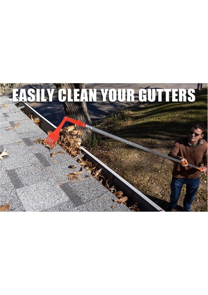 Oluk Temizleme Aletleri, Mini Tırmık, Döndürülebilir Sap (Yurt Dışından) fırsatları