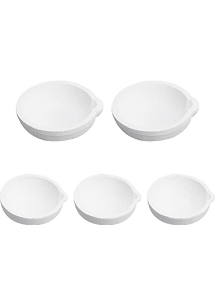 5'li Set 2 Stil Seramik Kase Kuvars Eritme Plakalı Tencere (Yurt Dışından)