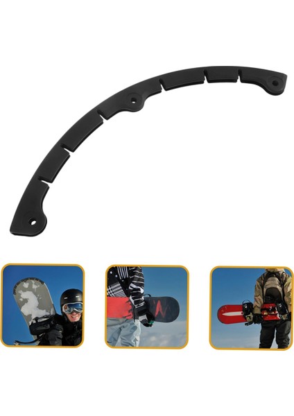 Kaykay Güverte Koruyucuları Kenar Örtüsü Çarpışma Önleyici Snowboard Koruması (Yurt Dışından)
