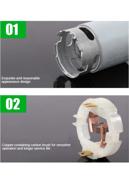21V RS550 Motor Fırçalı Motor 14 Diş 4 6 Inç Zincirli Testere Için (Yurt Dışından) fırsatları