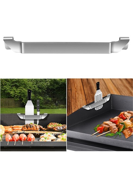 2 Adet Paslanmaz Çelik Fırın Tepsisi Spatula Askıları Spatula Tutucu (Yurt Dışından)