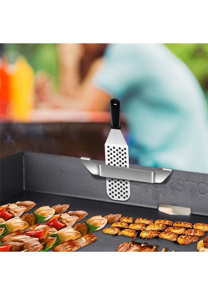 2 Adet Paslanmaz Çelik Fırın Tepsisi Spatula Askıları Spatula Tutucu (Yurt Dışından)
