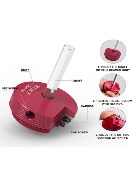 Altıgen Şaftlı Pvc Boru Raybası-Pvc Derz Koruyucu C (Yurt Dışından)