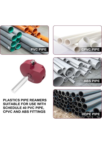 Altıgen Şaftlı Pvc Boru Raybası-Pvc Derz Koruyucu C (Yurt Dışından)