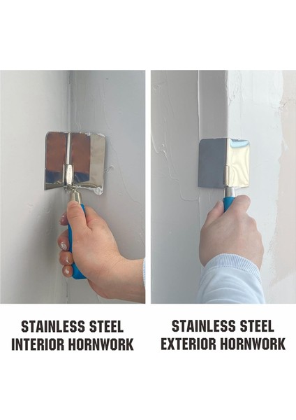 2 Parça Köşe Alet Seti, Iç Köşe Bıçağı ve Dış Köşe Bıçağı (Yurt Dışından) indirimleri