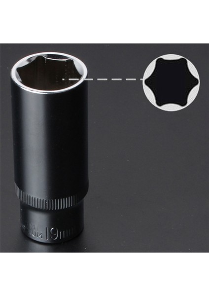 Drive 63MM Altıgen Derin Soket Anahtarı Alaşımlı Pas Önleyici Soket Seti (Yurt Dışından)
