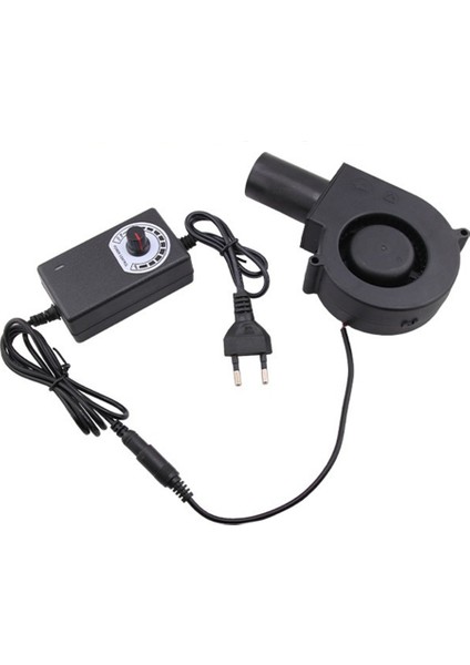 9733 Üfleyici Fan Küçük Soba Aleti 12V 5500RPM Ayarlanabilir Hız Ab Fişi (Yurt Dışından)