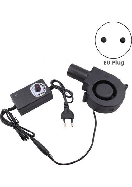 9733 Üfleyici Fan Küçük Soba Aleti 12V 5500RPM Ayarlanabilir Hız Ab Fişi (Yurt Dışından)