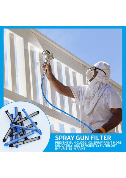 Havasız Sprey Tabancası Filtresi 287033 ve 287032 (24 Adet) (Yurt Dışından)