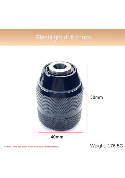 3/8-24UNF Dişli 0.8MM-10MM Metal Matkap Ucu Adaptörü A (Yurt Dışından)
