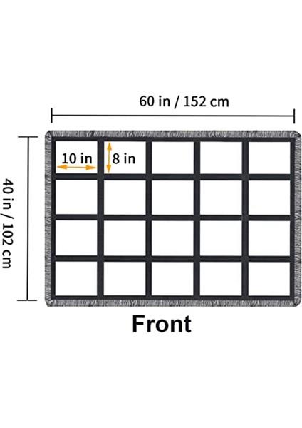 2 Adet Süblimasyon Battaniye 40 x 60 Inç Isı Presleme Için, Bebek Battaniyesi (Yurt Dışından)