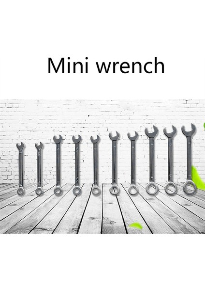 Mini Anahtar Seti Manuel Çift Amaçlı Anahtar Aleti Ingiliz Anahtar Seti (Yurt Dışından)