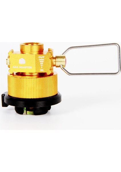 Gas Saver Plus Gaz Dönüştürücü Kamp Gaz Adaptörü Vana Takımı Altın (Yurt Dışından)