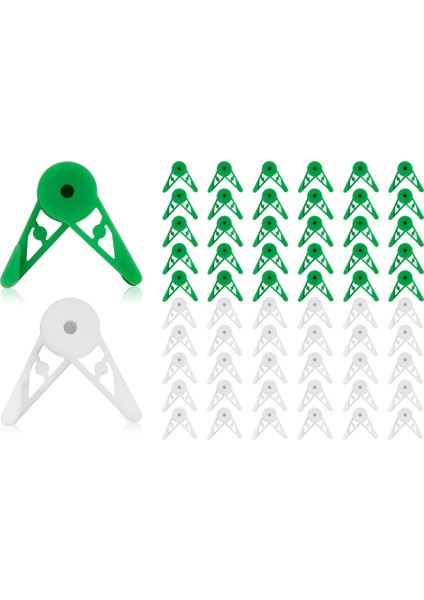 Düşük Eğitimi Için 60 Adet 360 Derece Ayarlanabilir Bitki Klipsi (Yurt Dışından)